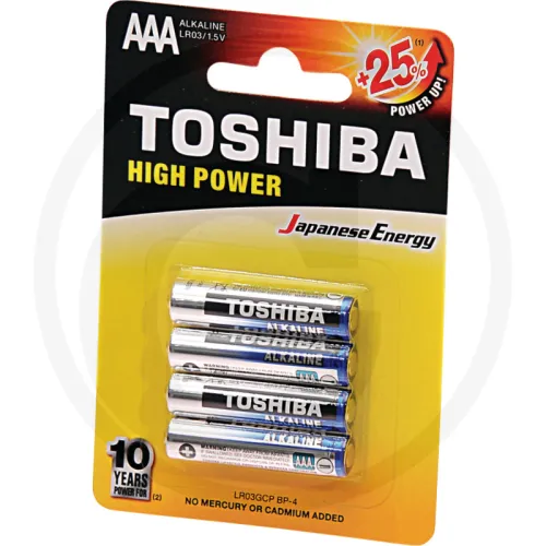 Bateria Alkaline Blue Line LR03 BP-4 AAA Akumulatory i akcesoria
