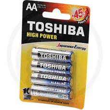 TOSHIBA 693LR6GCP4 — Bateria Alkaline HIGH POWER LR6 GCP-4 AA Akumulatory i akcesoria
