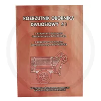 Katalog rozrzutnik obornika A1HN-213/2 / A2HN-213/3 4 tony Wyposażenie ciągników Kabina i akcesoria