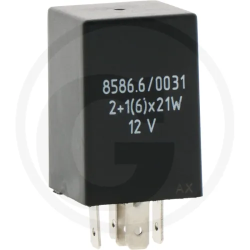 Przerywacz kierunkowskazu / elektroniczn 12 V, 5 przyłącza Listy zastosowań