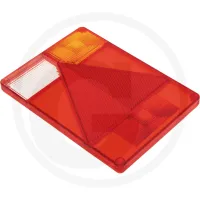 Klosz lampy, prawy mit Rückfahrscheinwerfer Lampy tylne