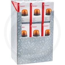 GRANIT 7070010413-18 — Lampa ostrzegawcza LED, 18 sztuk 12 / 24V | montaż stacjonarny Lampy obrotowe / ...