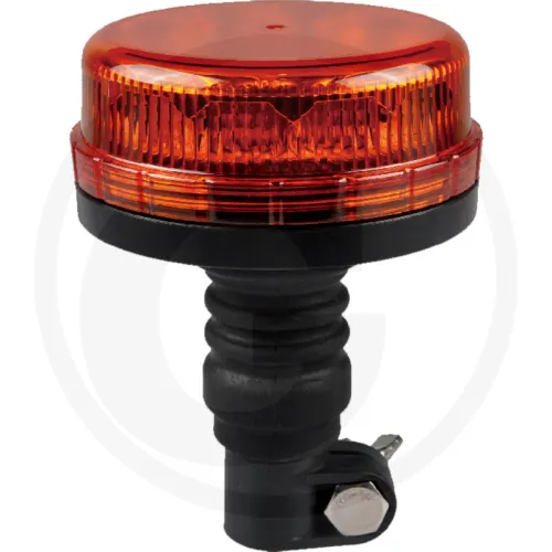 Lampa ostrzegawcza LED 12 / 24V, rurka nasadzana Lampy obrotowe / błyskowe