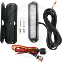 Lampa ostrzegawcza LED migający sygnał ostrzegawczy | żółty Lampy obrotowe / błyskowe