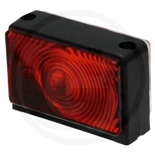 Lampa obrysowa Listy zastosowań