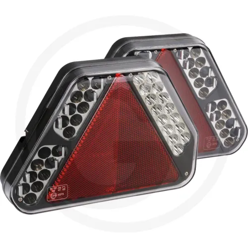 Zestaw tylnych świateł LED strona lewa/prawa Lampy tylne