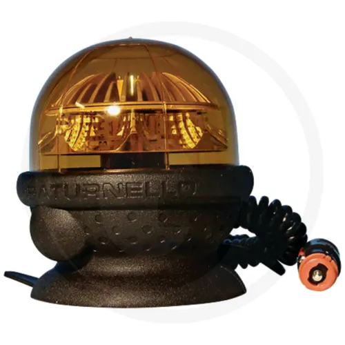Lampa ostrzegawcza LED „Saturnello” 12-30 V | mocowanie na magnes Lampy obrotowe / błyskowe