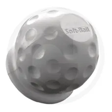AL-KO 8141651589 — Soft-Ball, biało-aluminiowy, sztuka Sworznie kulowe K50 Osłona do głowic kulowyc...
