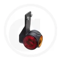 Lampa obrysowa LED PRO-SUPERPOINT III NOWA WERSJA, kabel 1,75 m, 12/24 V, elastyczny uchwyt wahadłowy, ADR, R10 Oświetlenie obrysowe