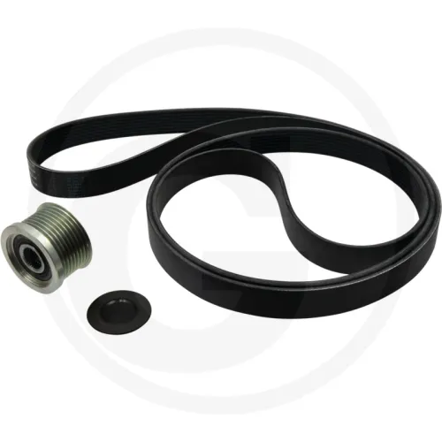 Zestaw z paskiem John Deere  6110, 6210, SE6010, SE6110, SE6210, 6120, 6220, 6320, 6420, 6520, SE6020, SE6120, SE6220, SE6320, SE6420, SE6520