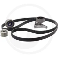 Zestaw z paskiem John Deere  6310, 6410, 6510, 6610, SE6310, SE6410, SE6510, SE6610, 6620, 6130, 6230, 6630, 6230PR, 6630PR, 5820, 5090M