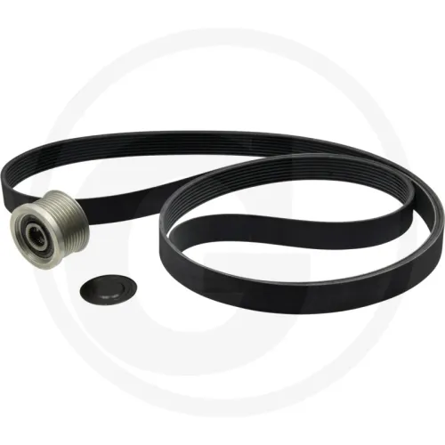 Zestaw z paskiem John Deere  6110, 6210, SE6010, SE6110, SE6210, 6120, 6220, 6320, 6420, 6520, SE6020, SE6120, SE6220, SE6320, SE6420, SE6520