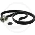 Zestaw z paskiem John Deere  6505, 6510, 6610, SE6510, SE6610, 6515, 6520, 6620, SE6520, SE6620, 6225, 6525, 6130, 6230, 6530, 6630, 6230PR, 6530PR