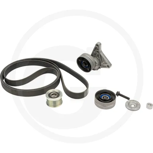 Zestaw z paskiem John Deere  5820, 6310, 6410, 6510, 6610, SE6310, SE6410, SE6510, SE6610, 6520, 6130, 6230, 6630, 5090M, 5100M, 5100RN