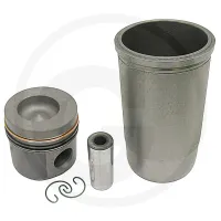 Piston set complete Case IH  C 64, 70, CS 68, 75, 78, 86, 94 Supplied with O-ring 3 rings, Ø 105 mm  gudgeon pin Ø 35 x 88 mm  combustion chamber Ø