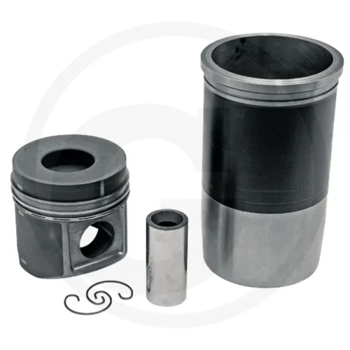 Piston set complete Mercedes Benz Engine s: OM440, OM441, OM442, OM443, OM462, OM463 Supplied with O-ring 3 rings, Ø 130 mm  gudgeon pin Ø 46 x 99 mm