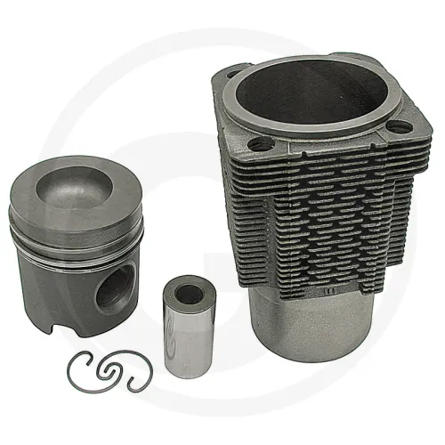 Piston set complete Deutz Engine : BFL913C Supplied with O-ring 3 rings, Ø 102 mm  gudgeon pin Ø 40 x 80 mm  combustion chamber Ø 58.4 mm  combustion