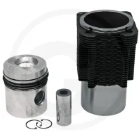 Piston set complete Deutz Engine : FL912 Supplied with O-ring 4 rings, Ø 100 mm  gudgeon pin Ø 35 x 80 mm  combustion chamber Ø 55 mm  combustion