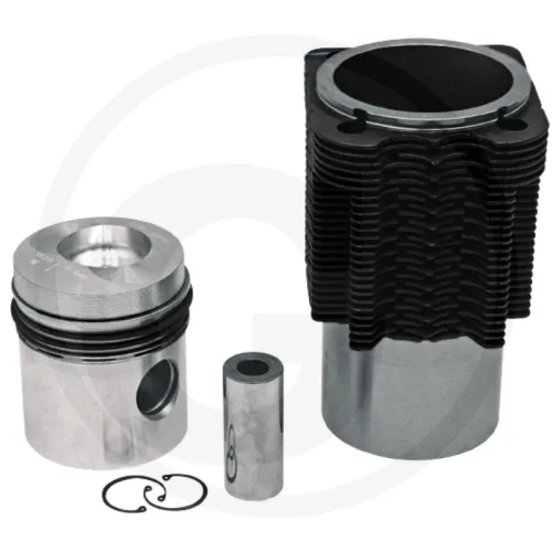 Piston set complete Deutz Engine : FL912 Supplied with O-ring 4 rings, Ø 100 mm  gudgeon pin Ø 35 x 80 mm  combustion chamber Ø 55 mm  combustion