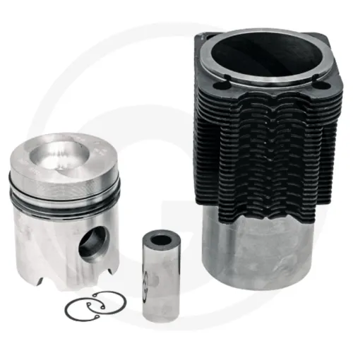 Piston set complete Deutz Engine : FL912 Supplied with O-ring 3 rings, Ø 100 mm  gudgeon pin Ø 35 x 80 mm  combustion chamber Ø 55 mm  combustion