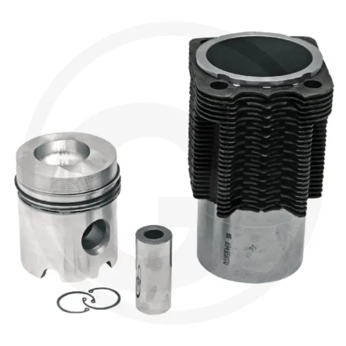 Piston set complete Deutz Engine : FL912 Supplied with O-ring 3 rings, Ø 100 mm  gudgeon pin Ø 35 x 80 mm  combustion chamber Ø 55 mm  combustion
