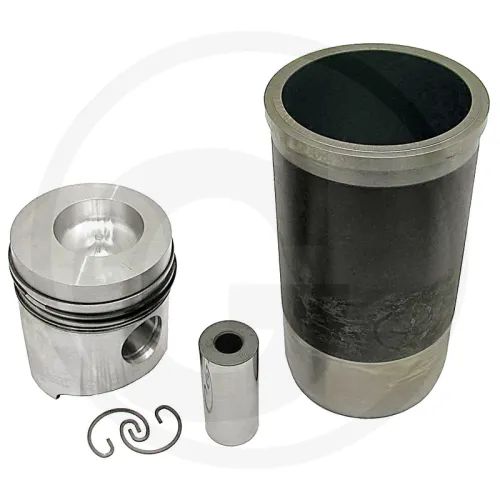 Piston set complete Fendt  Farmer 305LS, 305LSA, Favorit 600  Engine s: D 227-4.2, D 227-6 Supplied with O-ring 4 rings, Ø 100 mm  gudgeon pin Ø 35 x