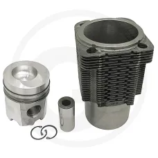 KS 75793535961 — Piston set complete Deutz Engine : FL912 Supplied with O-ring 3 rings, Ø 100 mm ...