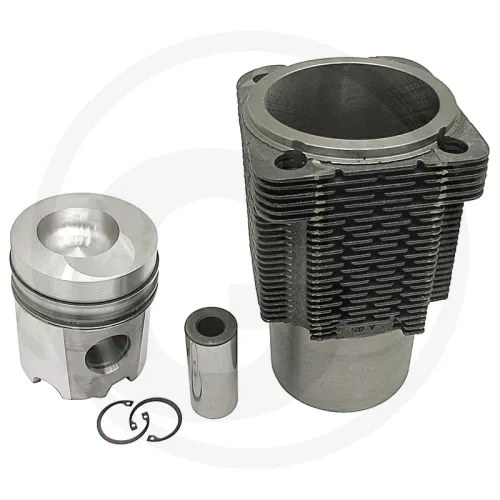 Piston set complete Deutz Engine : FL912 Supplied with O-ring 3 rings, Ø 100 mm  gudgeon pin Ø 35 x 80 mm  combustion chamber Ø 55 mm  combustion