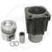 Piston set complete Deutz Engine : FL912 Supplied with O-ring 4 rings, Ø 100 mm  gudgeon pin Ø 35 x 80 mm  combustion chamber Ø 55 mm  combustion