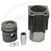 Piston set complete Deutz Engine : FL913 Supplied with O-ring 3 rings, Ø 102 mm  gudgeon pin Ø 35 x 80 mm  combustion chamber Ø 56 mm  combustion