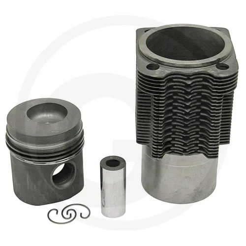 Piston set complete Deutz Engine : FL913 Supplied with O-ring 3 rings, Ø 102 mm  gudgeon pin Ø 35 x 80 mm  combustion chamber Ø 56 mm  combustion