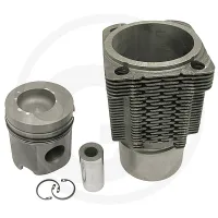 Piston set complete Deutz Engine : FL913 Supplied with O-ring 3 rings, Ø 102 mm  gudgeon pin Ø 35 x 80 mm  combustion chamber Ø 56 mm  combustion