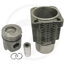 KS 75793741961 — Piston set complete Deutz Engine : FL913 Supplied with O-ring 3 rings, Ø 102 mm ...