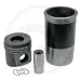 Piston set complete Mercedes Benz Engine s: OM441, OM442, OM443, OM444 Supplied with O-ring 3 rings, Ø 128 mm  gudgeon pin Ø 46 x 105 mm  combustion