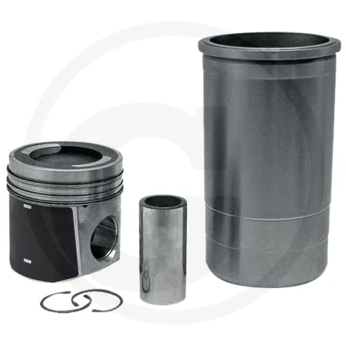 Piston set complete Deutz Engine s: 1011, 1015 Supplied with O-ring 3 rings, Ø 132 mm  gudgeon pin Ø 52 x 110 mm  combustion chamber Ø 84 mm