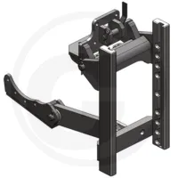 Rama zaczepowa Typenzuordnung Anhängekupplung Scharmüller HVLB W325 JSV Unimog U1000, U1200, U1400 Typ 424, 427 120/145x88