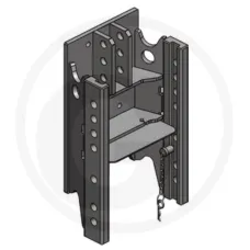 Scharmüller 77700135100-A02 — Lagerblock kurz W330S232 MB-Trac Typenzuordnung Anhängekupplung Scharmüller HVLB...