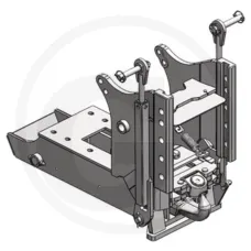 Scharmüller 77700400650 — Pick-Up Hitch hydraulisch Kubota M100-13 Hak pociągowy Kubota M100-135GX Zaczep ...