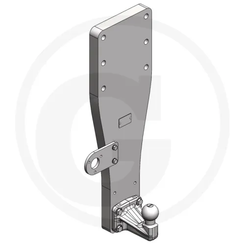 PKW-50 Zaczep do przyczepy Manitou MRT21 Typenzuordnung Anhängekupplung Scharmüller 695 mm