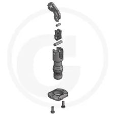 Scharmüller 77702480021 — Sworzeń główny zaczepu - zestaw Scharmüller Obudowa A11 Ø 38 mm z tuleją Części ...