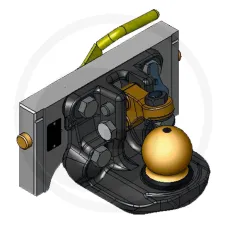 Scharmüller 77703632041 — Wkład kulowy K80® Scharmüller automatyczna regulacja wysokości W320 S38 Orlandi ...