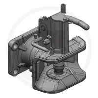 Zaczep automatyczny z kołnierzem System Flansch Suchfilter Flanschkupplungen CH-I z przygotowaniem do zdalnego sterowania dla innych producentów