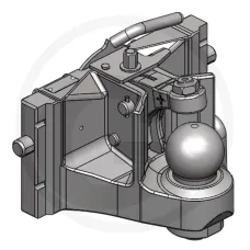 Scharmüller 77705631161 — Zaczep automatyczny K80 Scharmüller automatyczna regulacja wysokości System 80