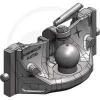 Zaczep automatyczny K80 Scharmüller automatyczna regulacja wysokości System 80