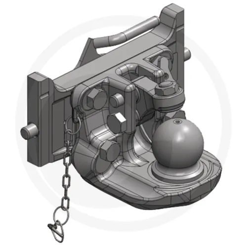 Zaczep automatyczny Scharmüller automatyczna regulacja wysokości System 80