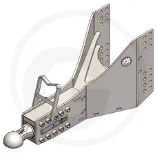 Scharmüller 77740744060-SET — Notentriegelung m. Deichsel Krone Big Pack Typenzuordnung Anhängekupplung Scharm...