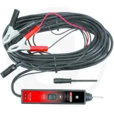 KS Tools 7881501655 — Funkcyjna lampa kontrola 6 – 24 V DC z kablem 25 m; wymienna sonda pomiarowa i z...