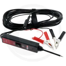 KS Tools 7881501670 — Funkcyjna lampa kontrola 6 – 24 V DC z kablem 5 m; wymienna sonda pomiarowa i za...
