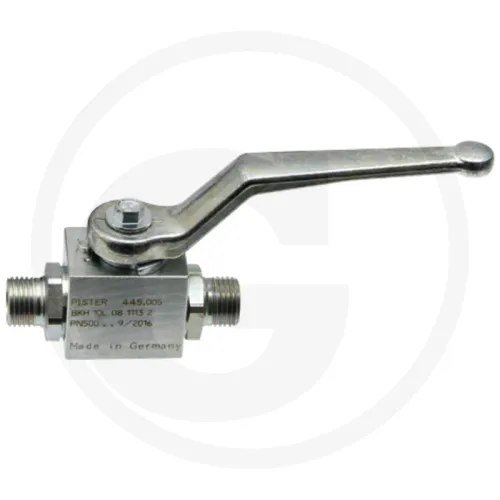 Zawór kulowy blokowy Szafir KM 166 Zawieszenie hydrauliczne