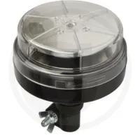 Elektroniczna lampa błyskowa LED | elastyczne mocowanie na rurkę nasadzaną Lampy obrotowe / błyskowe